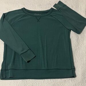 Eddie Bauer Teal Long Sleeve Shirt